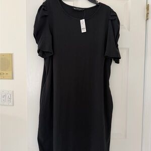 XXL Women’s New York & Company Black Midi Dress #boho #chic #preppy #classic